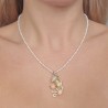 Collana di Perle e Pendente con Opali Etiopi
