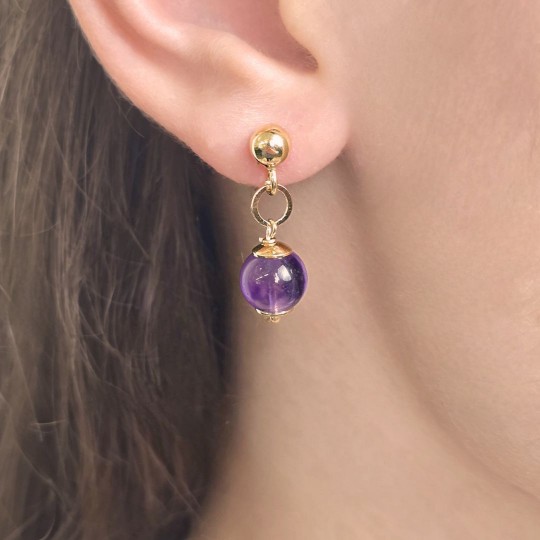 Parure: Collana e Orecchini di Ametista