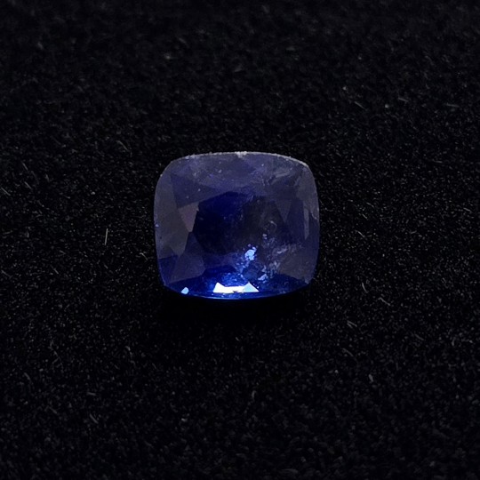 Pietra di Zaffiro Blu Cuscino Rettangolare 1,12 Ct.