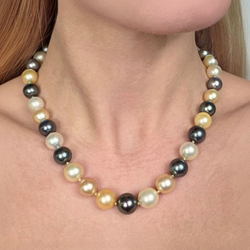 Necklace Pearl Tahiti and Australian