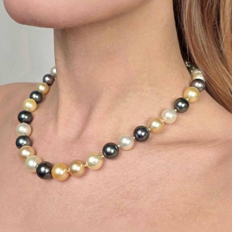 Necklace Pearl Tahiti and Australian