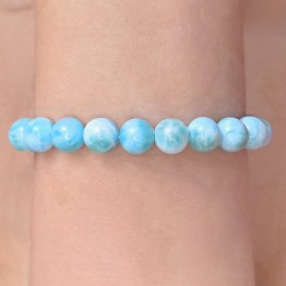 Bracciale su Elastico di Larimar