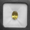 Pietra di Apatite Verde Oliva Ovale 6,68 Ct.
