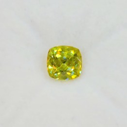 Pietra di Sfene Verde Cuscino Quadrato 1,59 Ct.