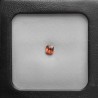 Gemstone of Spinel Orange rectangular cushion 0.52 ct.