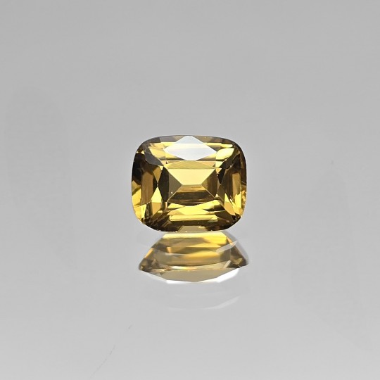 Pietra di Zircone Giallo Cuscino Rettangolare 3,29 Ct.