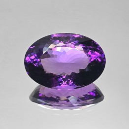 Pietra di Ametista Ovale 52,59 Ct.