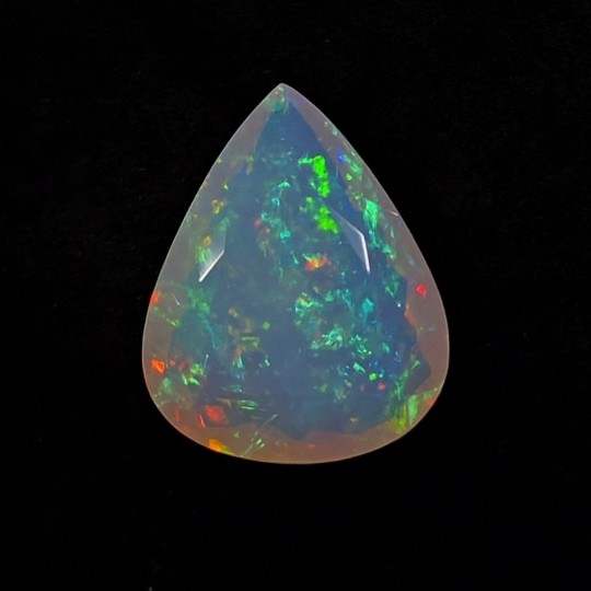 Pietra di Opale Etiope a Goccia 12,36 Ct.