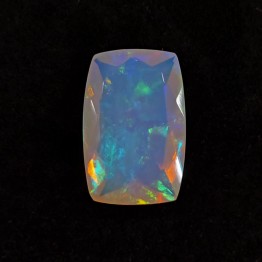Pietra di Opale Etiope Cuscino Rettangolare 5,94 Ct.