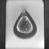 Pietra di Psilomelano a Goccia 45,81 Ct.