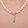 Collana di Corallo Rosa Screziato