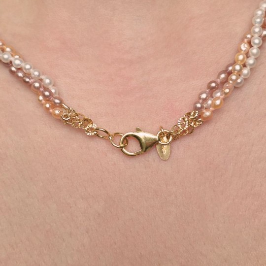 3-wire Torchon with Pearl Multicolor