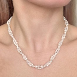 Torchon a 2 Fili di Perle Potatoes e Round ø 3/4,5 mm