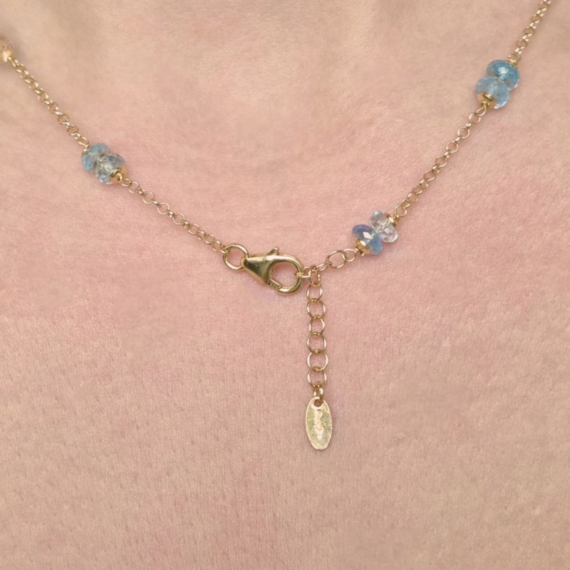 Collier di Acquamarina 17 Ct.