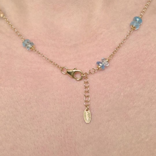 Collier di Acquamarina 17 Ct.