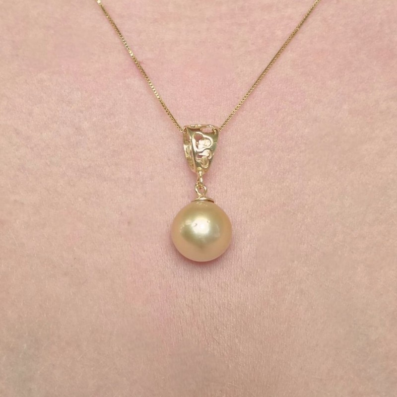 Catenina e Pendente con Perla Australiana