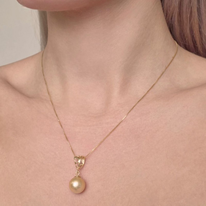 Catenina e Pendente con Perla Australiana