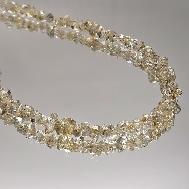 Filo di Quarzo Ialino Biterminato con Petrolio ø 15/18 mm