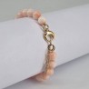 Bracciale di Corallo Rosa Screziato ø 7,5/8 mm