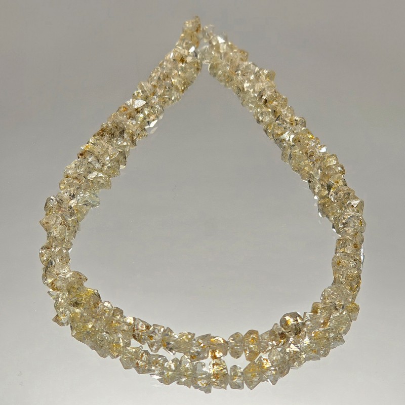 Filo di Quarzo Ialino Biterminato con Petrolio ø 15/18 mm