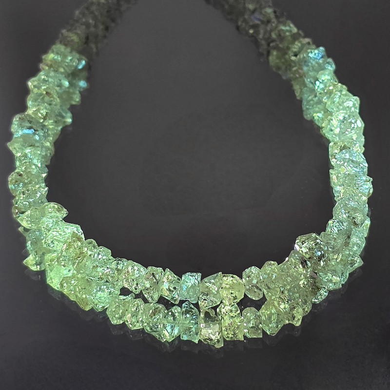 Filo di Quarzo Ialino Biterminato con Petrolio ø 15/18 mm