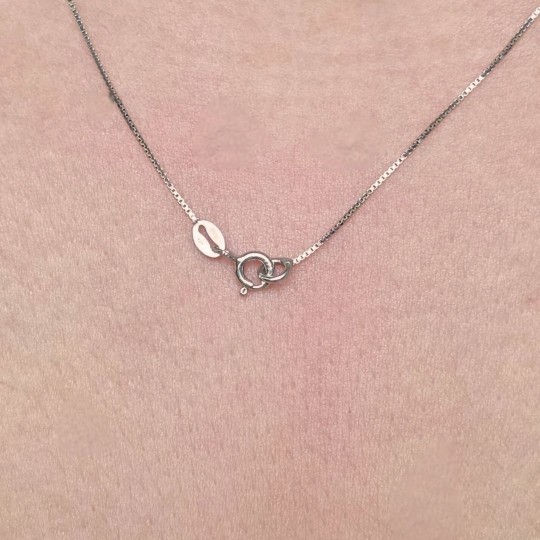 Pendente con Diamante Fancy e Catenina