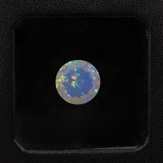 Pietra di Opale Etiope Rotondo 6,79 Ct.