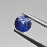 Coppia Pietre di Zaffiro Blu Rotondo 1,34 Ct.