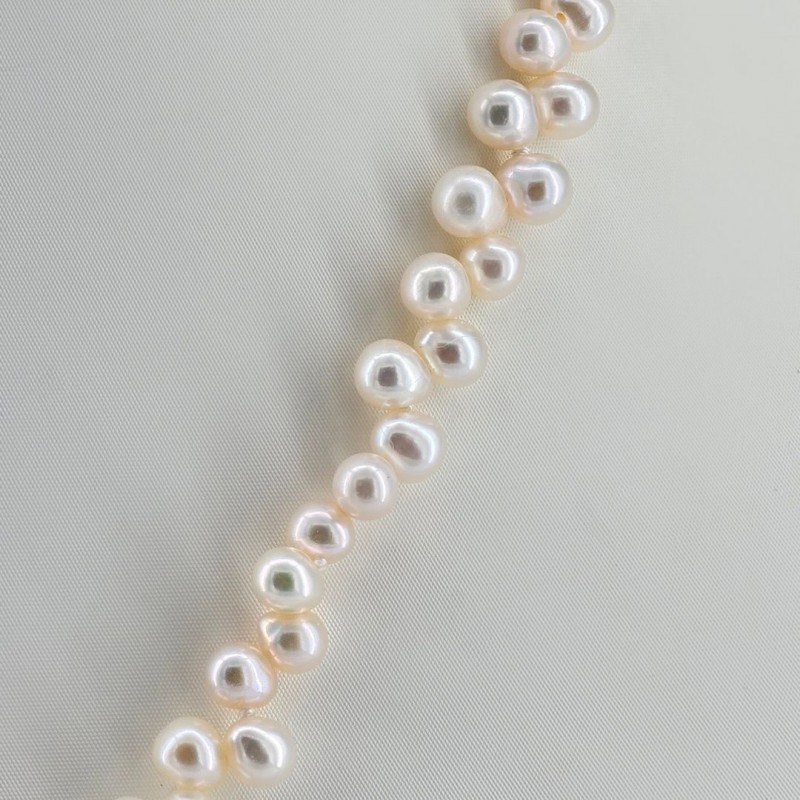 Necklace with Pearl Drop and pendant