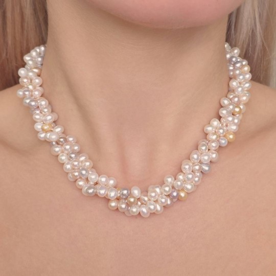 3-wire Torchon of Pearl Drop Ø 5 / 5.5 mm