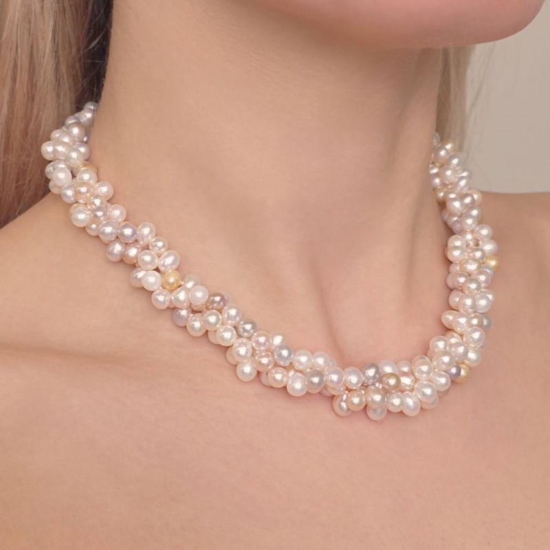 3-wire Torchon of Pearl Drop Ø 5 / 5.5 mm
