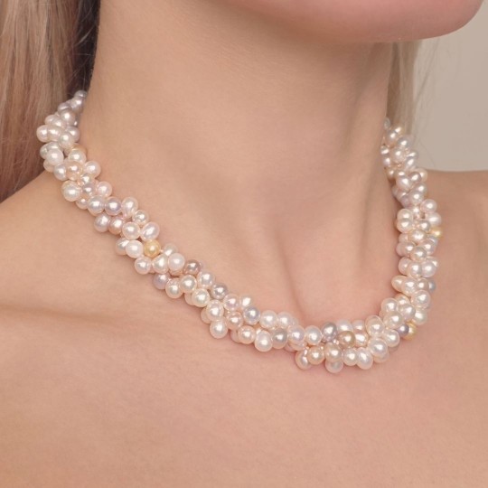 3-wire Torchon of Pearl Drop Ø 5 / 5.5 mm