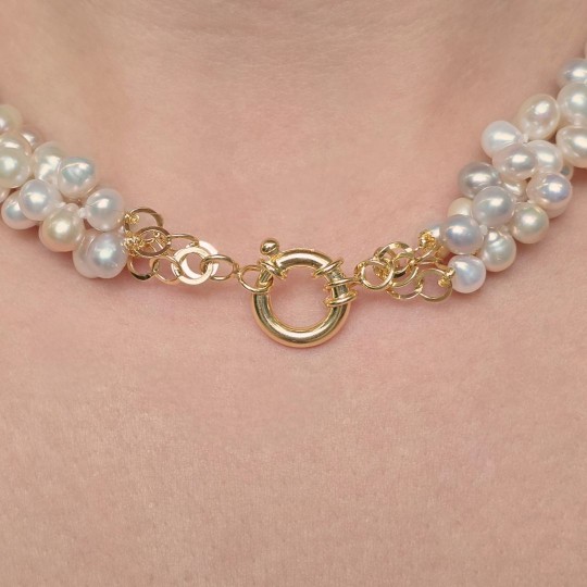 3-wire Torchon of Pearl Drop Ø 5 / 5.5 mm
