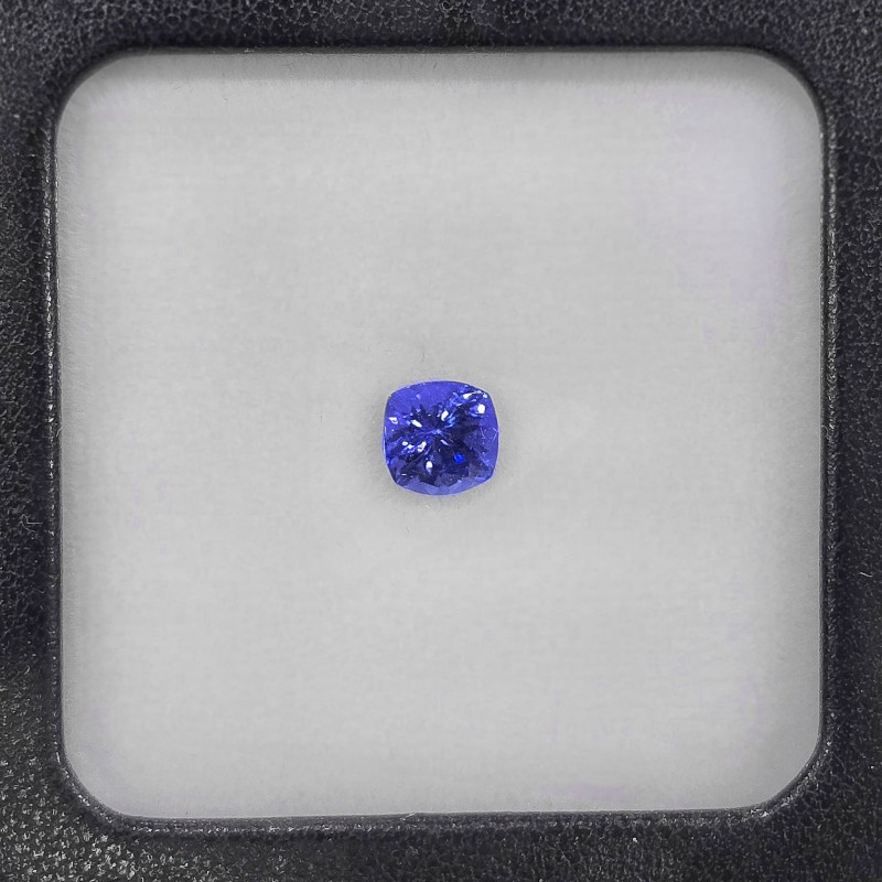 Pietra di Tanzanite Cuscino Quadrato 1,04 Ct.