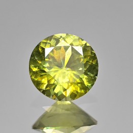 Pietra di Sfene Verde Rotonda 1,02 Ct.