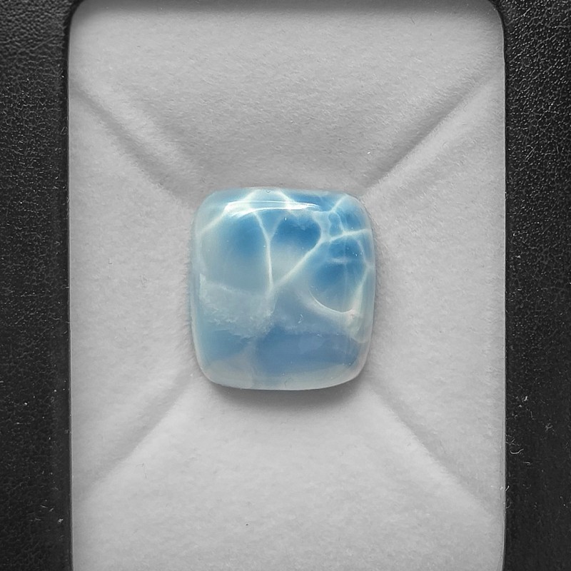 Pietra di Larimar Cabochon Rettangolare 41,85 Ct.