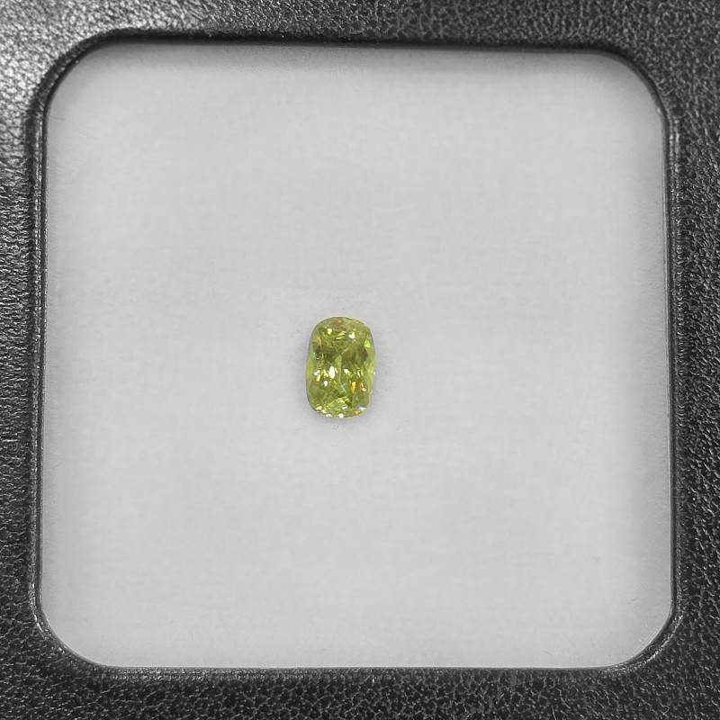 Pietra di Sfene Verde Cuscino Rettangolare 0,70 Ct.