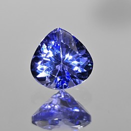 Pietra di Tanzanite a Goccia Bombata 1,02 Ct.