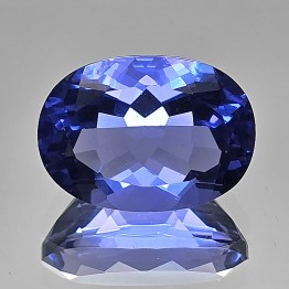 Pietra di Fluorite Blu Ovale 16,66 Ct.