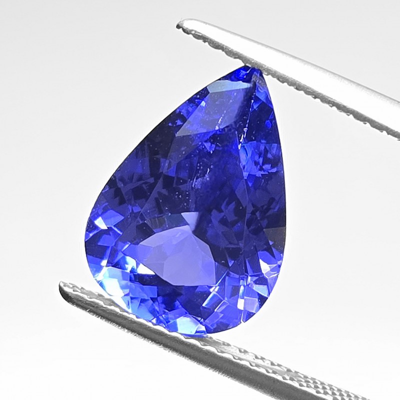 Pietra di Tanzanite Goccia 4,01 Ct.