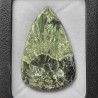 Pietra di Serafinite Cabochon a Goccia 72,88 Ct.
