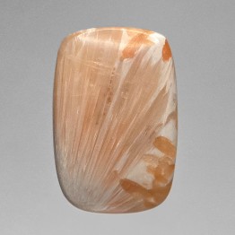Pietra di Scolecite Cabochon Rettangolare 40,04 Ct.