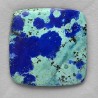 Pietra di Azzurrite Cabochon Rettangolare 48,19 Ct.