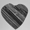 Pietra di Tormalina Nera Semigrezza a Cuore 146,05 Ct.