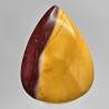 Pietra di Mokaite Cabochon a Goccia 105,10 Ct.