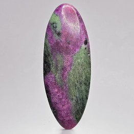 Pietra di Rubino in Zoisite Cabochon Ovale 76,64 Ct.