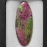 Pietra di Rubino in Zoisite Cabochon Ovale 76,64 Ct.