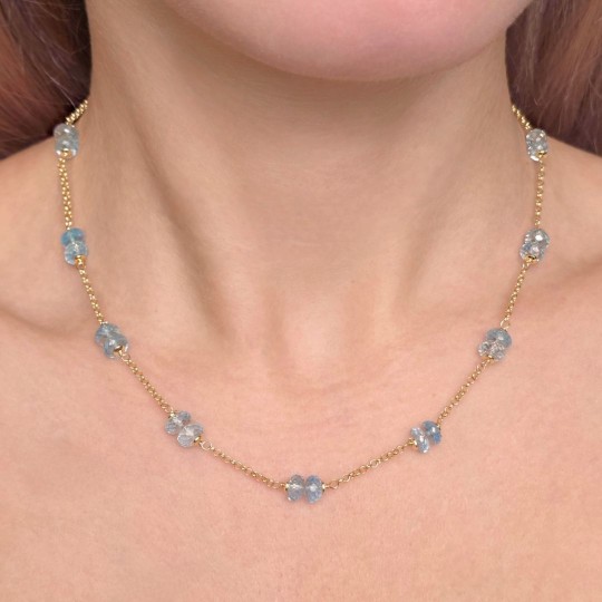 Aquamarine Collier 17 ct.