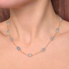 Aquamarine Collier 17 ct.