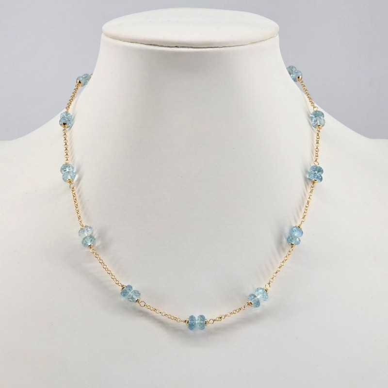Aquamarine Collier 17 ct.